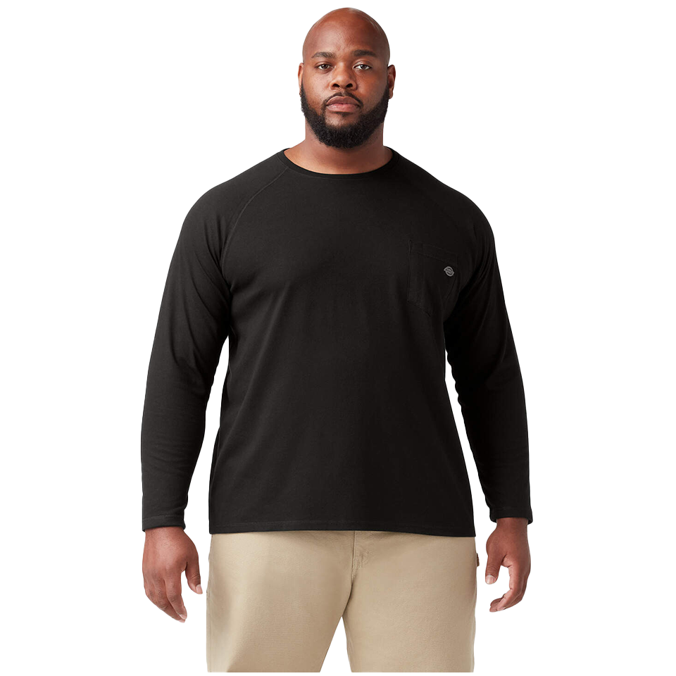 Dickies Men's Cooling Long Sleeve Pocket T-Shirt