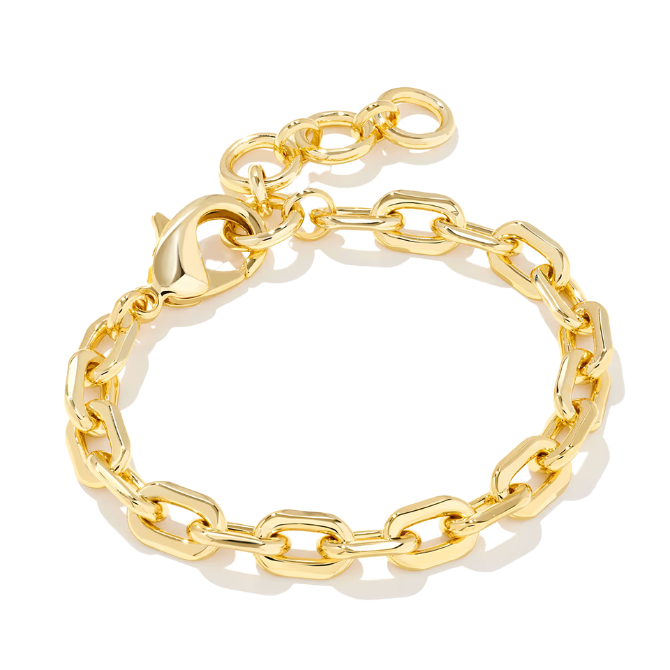 Kendra Scott Korinne Chain Necklace in Gold - Gold