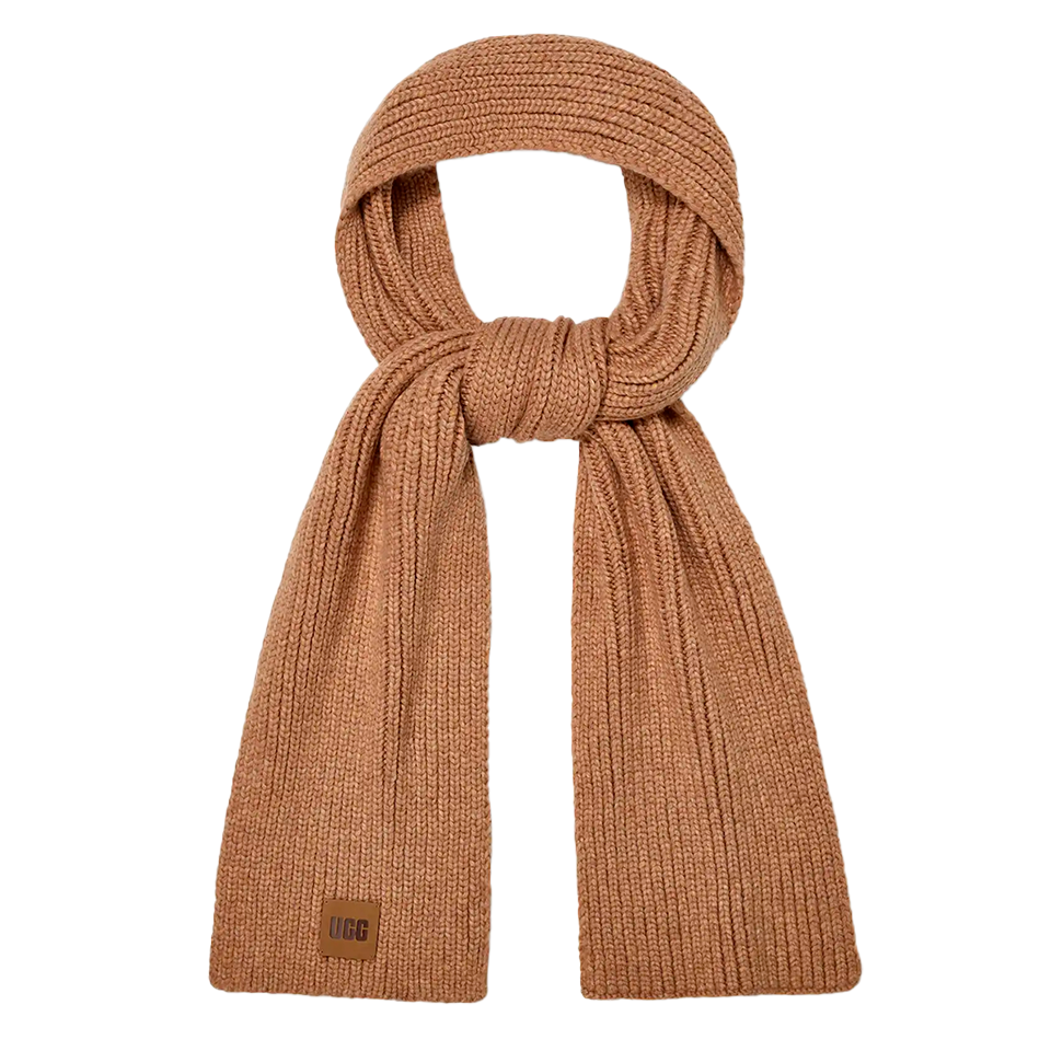 UGG Women's Chunky Rib Scarf | Camel