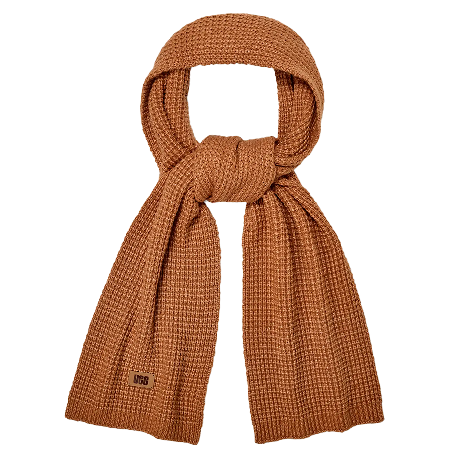 UGG Men's Waffle Scarf | Chestnut