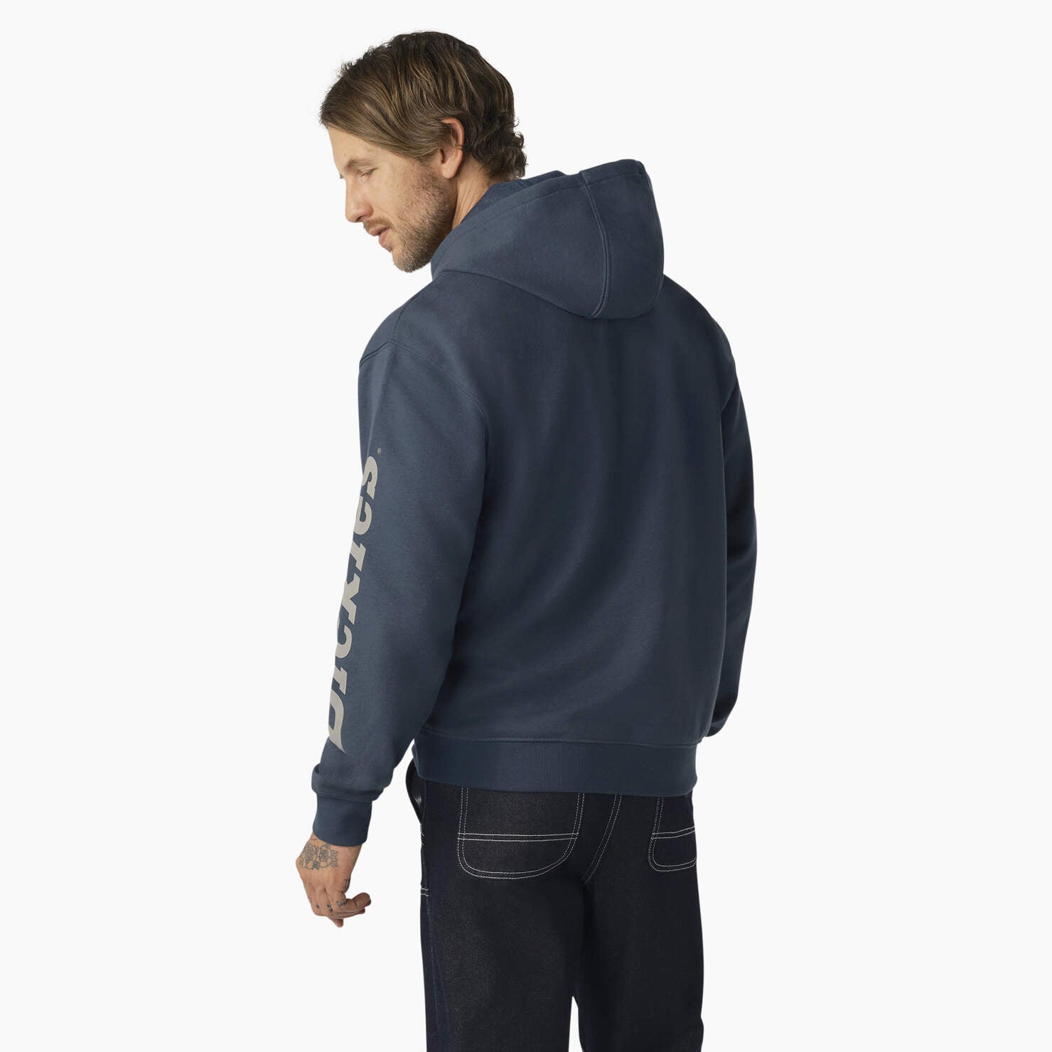 Dickies Men's Water Repellent Sleeve Logo Hoodie
