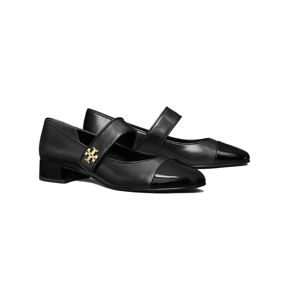 Tory Burch Women's Cap-Toe Mary Jane