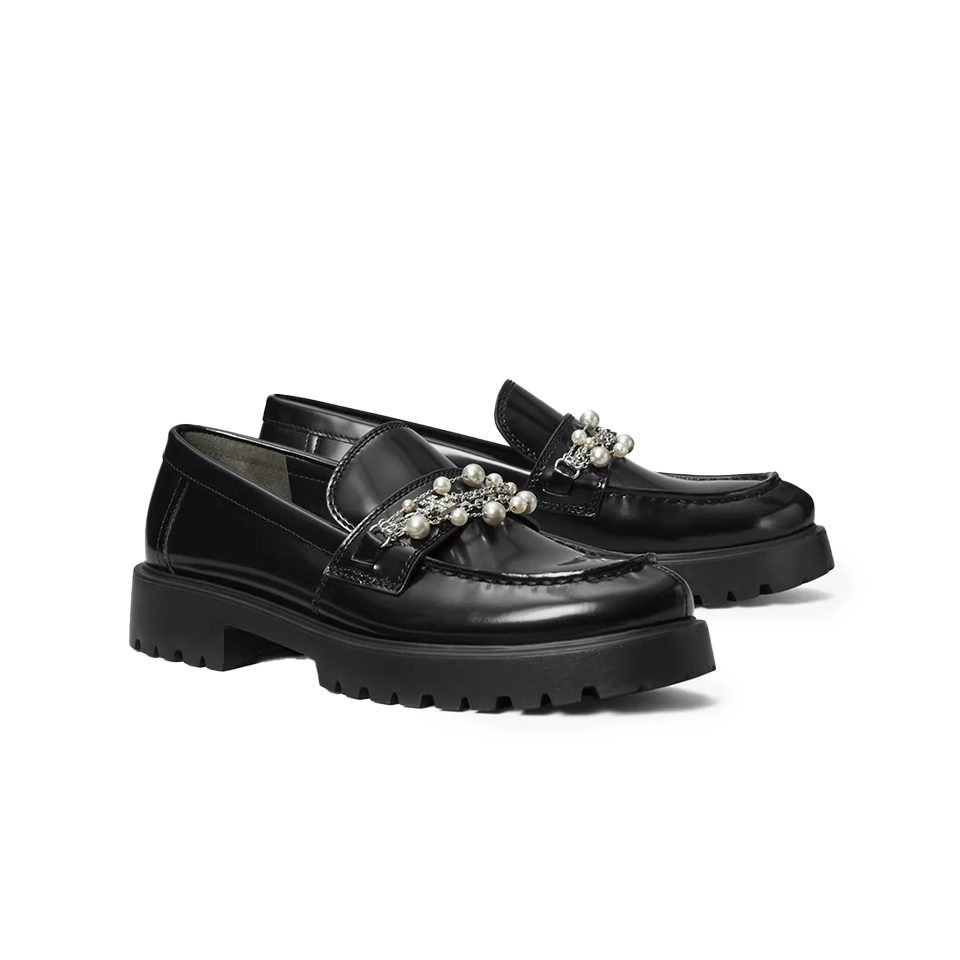 Tory Burch Women's Classic Embellished Lug Loafer