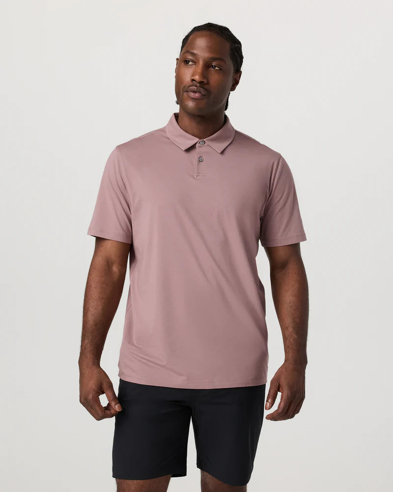 Vuori Men's Short Sleeve Feather Polo
