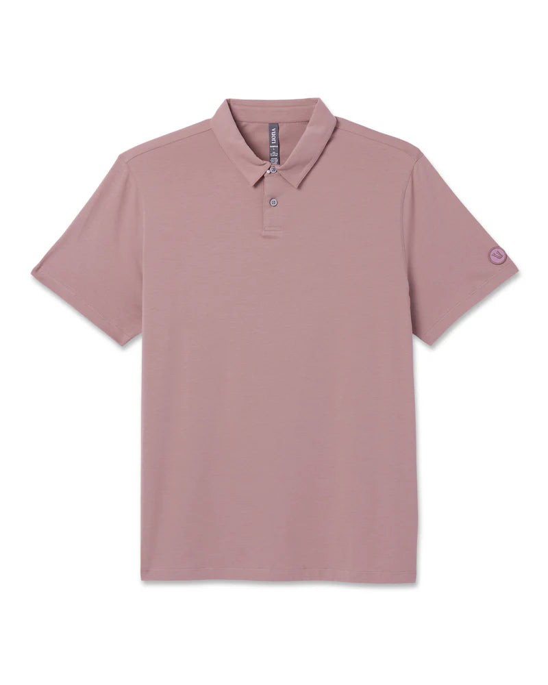 Vuori Men's Short Sleeve Feather Polo