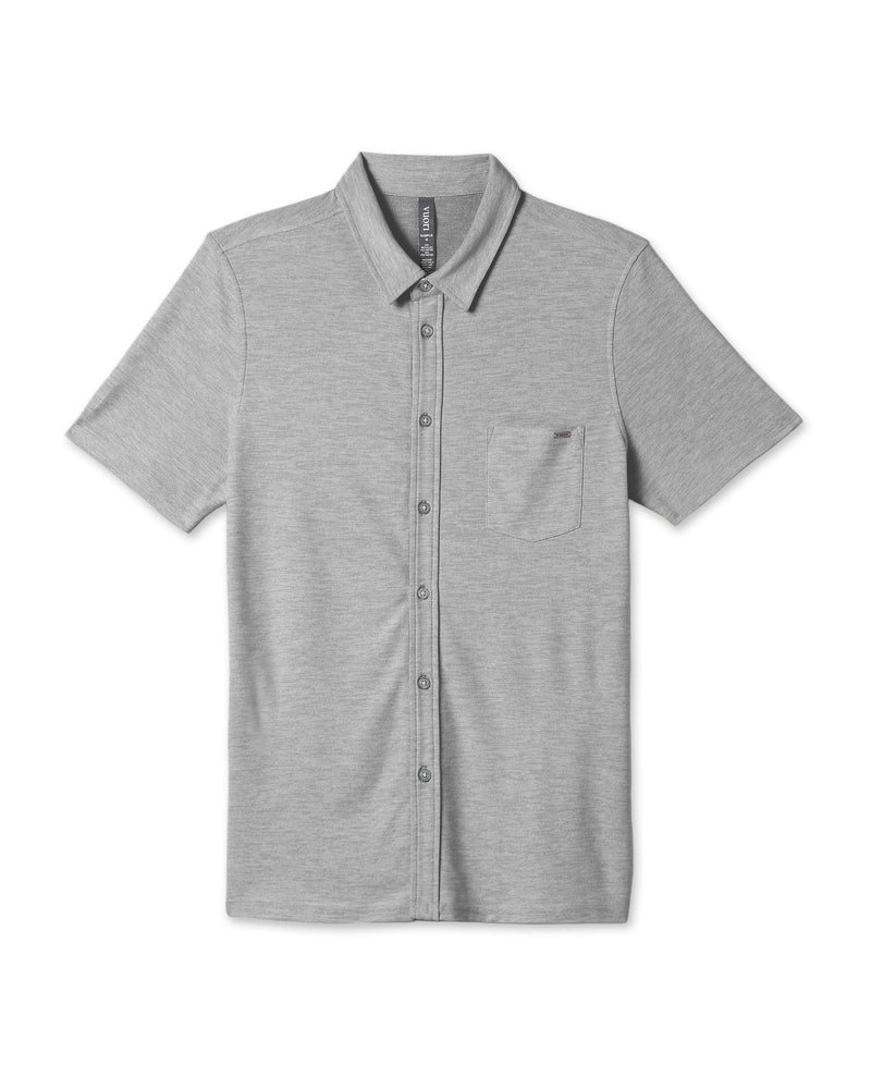 Vuori Men's Short-Sleeve Ace Button Up Shirt