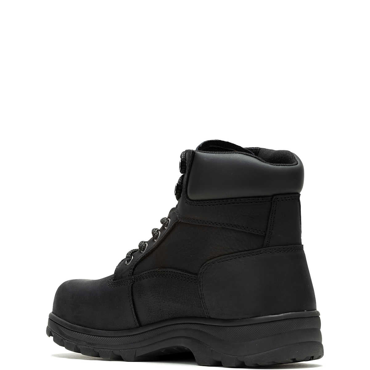 Wolverine Men's Carlsbad Waterproof 6" Steel-Toe Work Boot | Black