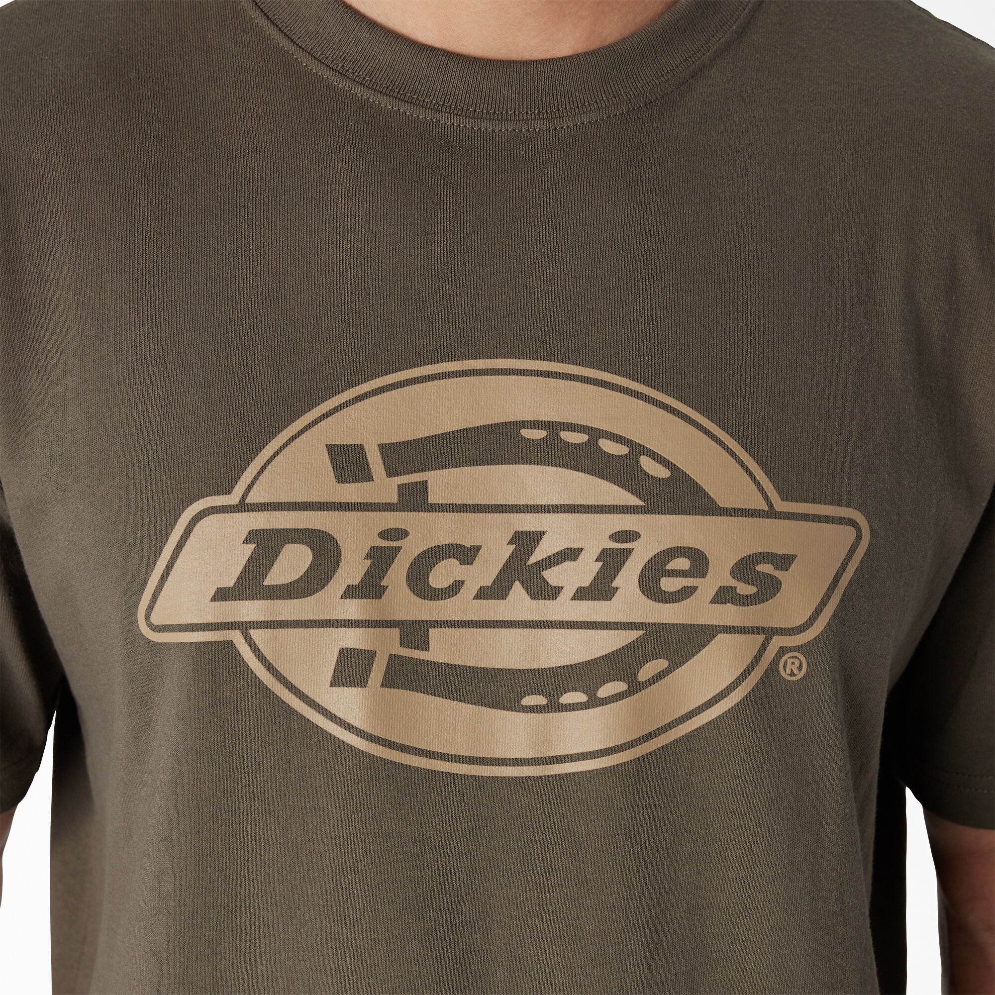 Dickies Men's Short Sleeve Heavyweight Logo T-Shirt