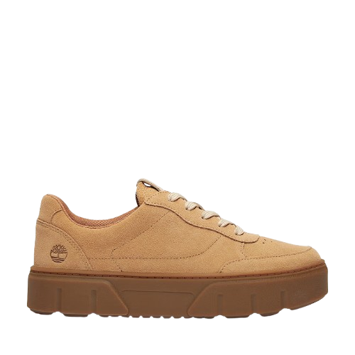 Timberland Women's Laurel Court Suede Accent Lace-Up Sneaker
