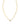 Kendra Scott Fern Crystal Short Pendant Necklace - Gold / White Crystal