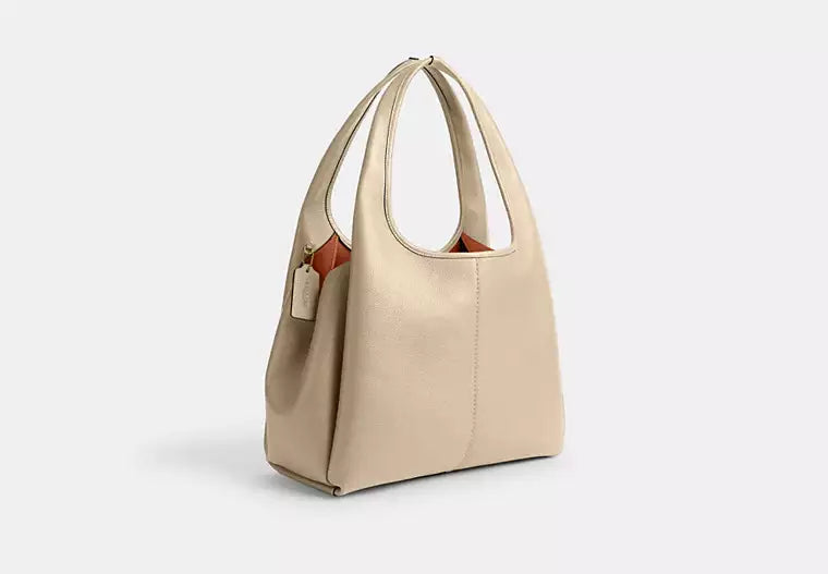 Coach Women's Polished Pebble Leather Lana Shoulder Bag