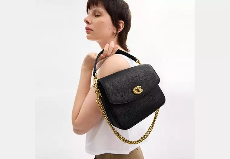 Coach Polished Pebbled Leather Cassie Crossbody 19