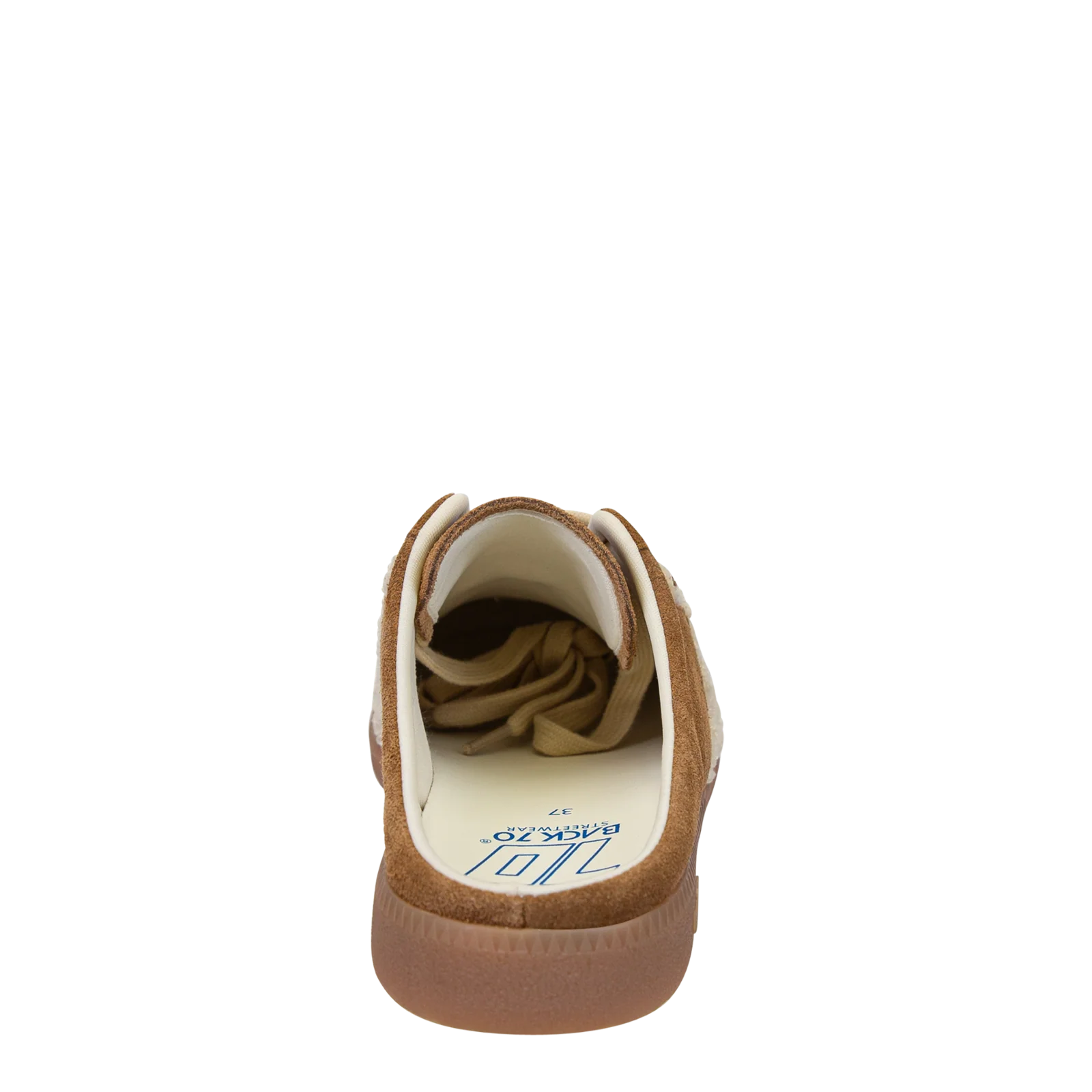 Back70 Women's Easter Backless Sneakers -Tobacco