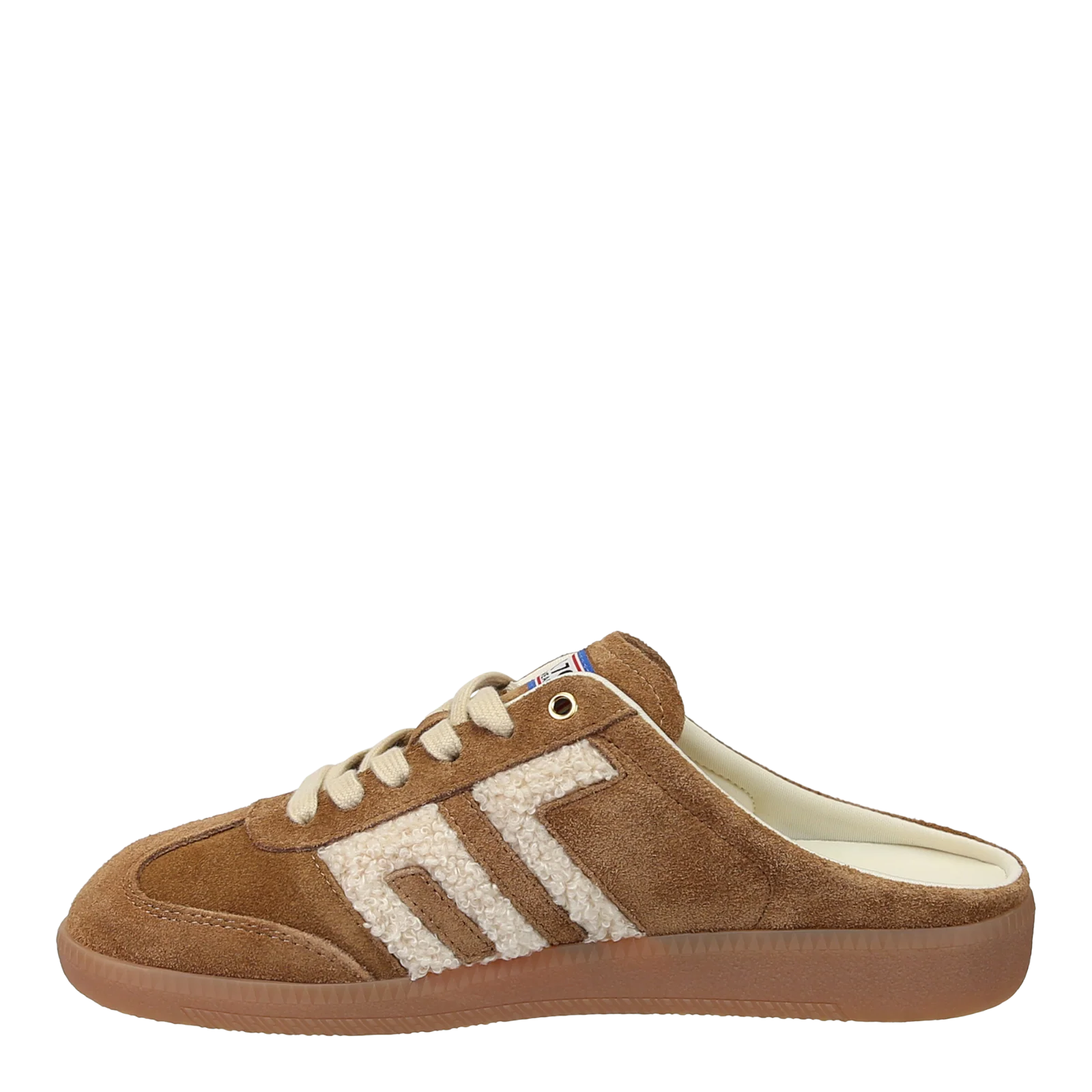 Back70 Women's Easter Backless Sneakers -Tobacco