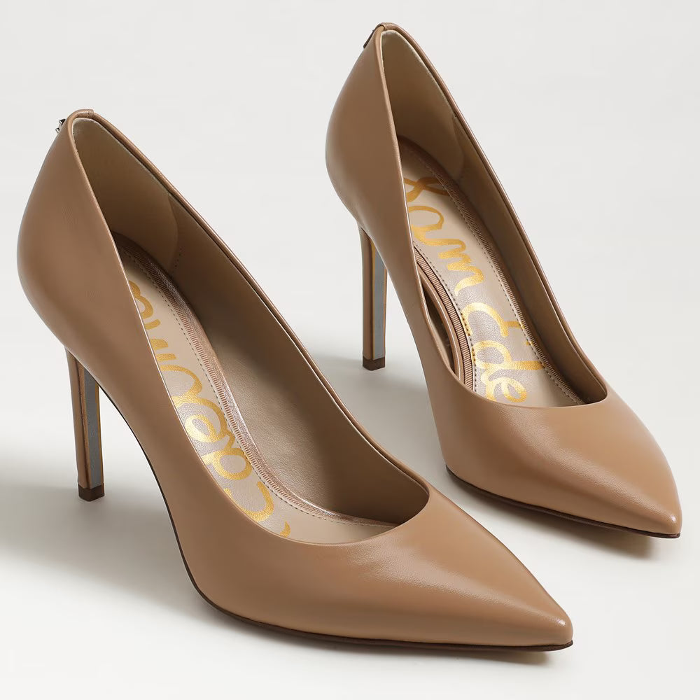 Sam Edelman Women's Hazel Pointed Toe Pump | French Sand Leather