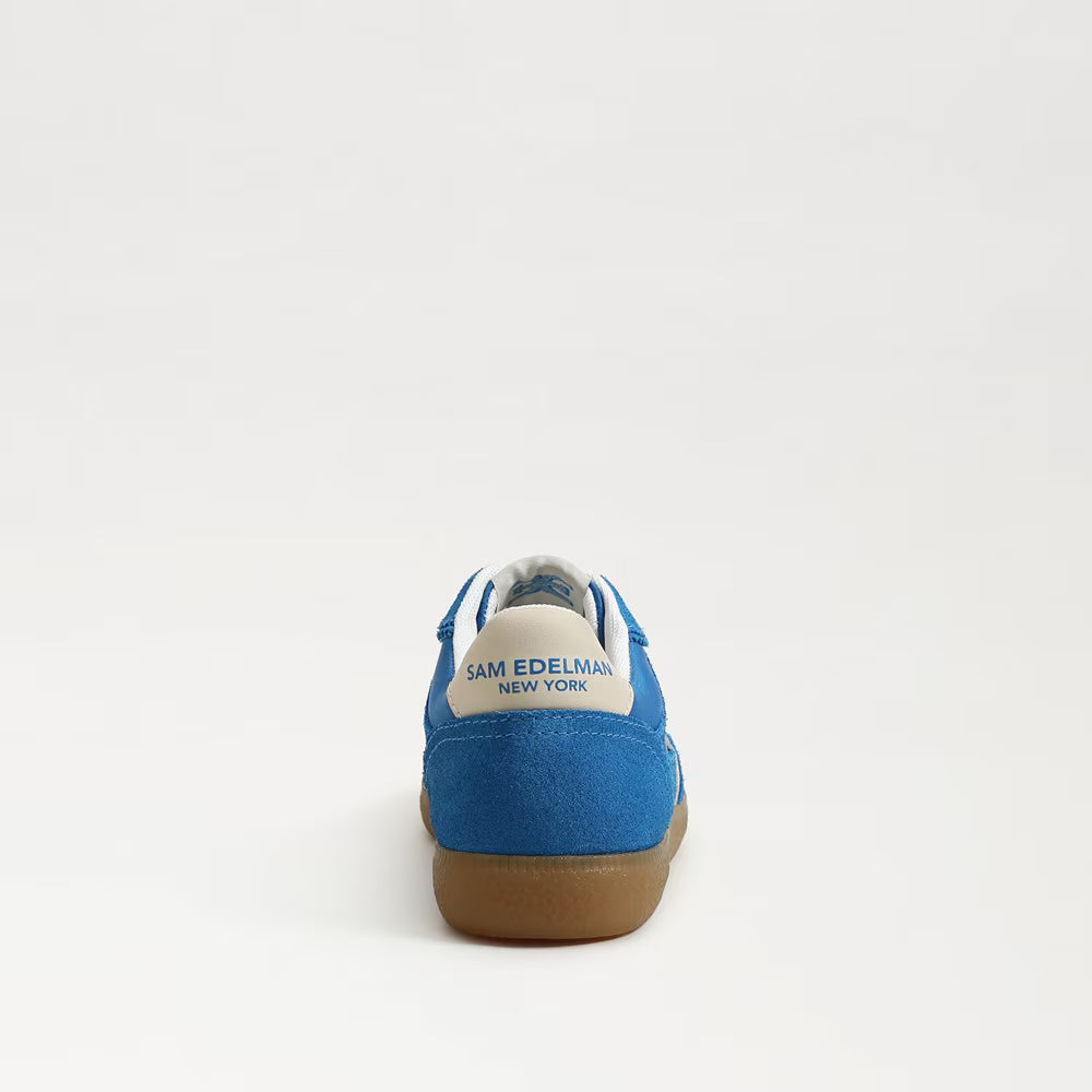Sam Edelman Women's Kallen Sneaker | Splash Blue Suede