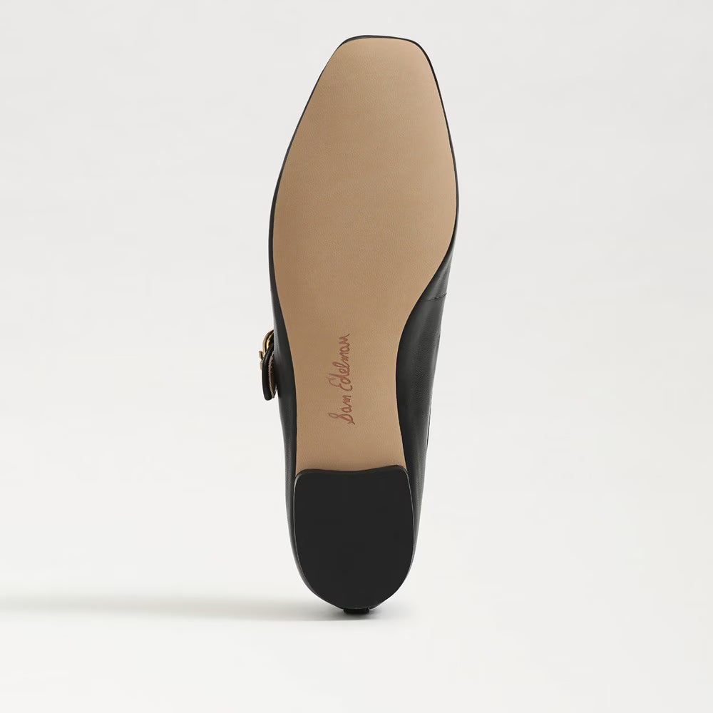 Sam Edelman Women's Michaela Mary Jane Flat |Black Leather