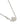 Kendra Scott Anya Flower Short Pendant Necklace in Silver -  Ivory Mix