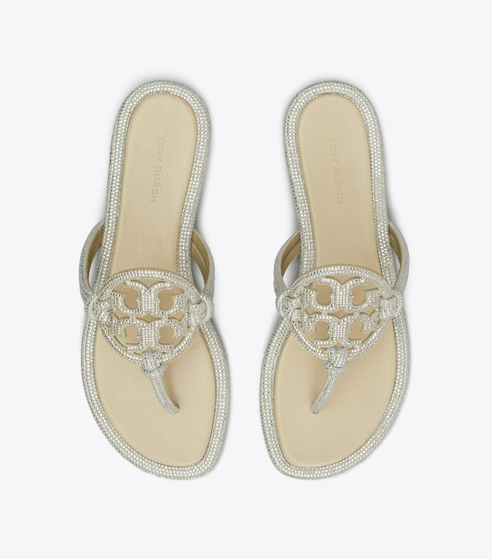Tory Burch Women's Miller Knotted Pave Sandal