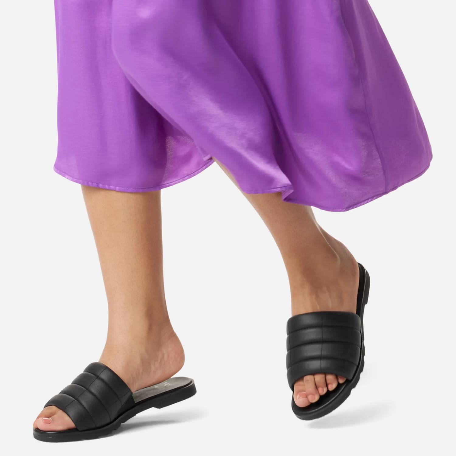 Sorel Women's Ella™ III Slide Flat Sandal - Black
